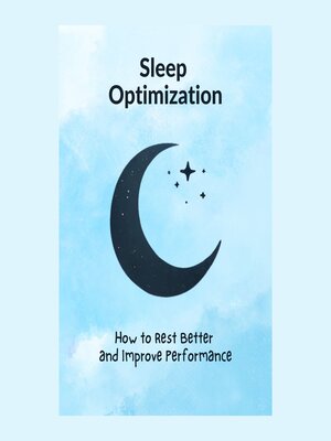 cover image of Sleep Optimization